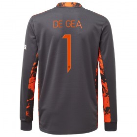 Camisolas de futebol Manchester United De Gea 1 Guarda Redes Equipamento Principal 2020/21 Manga Comprida